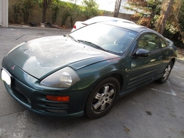 2001 MITSUBISHI ECLIPSE GT GREEN 3.0L AT 153730